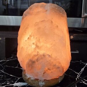 Natural Himalayan Salt Crystal Lamp Night Light Dimmable Salt Lamp